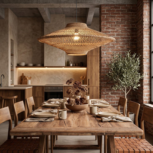 Corda hanglamp naturel large