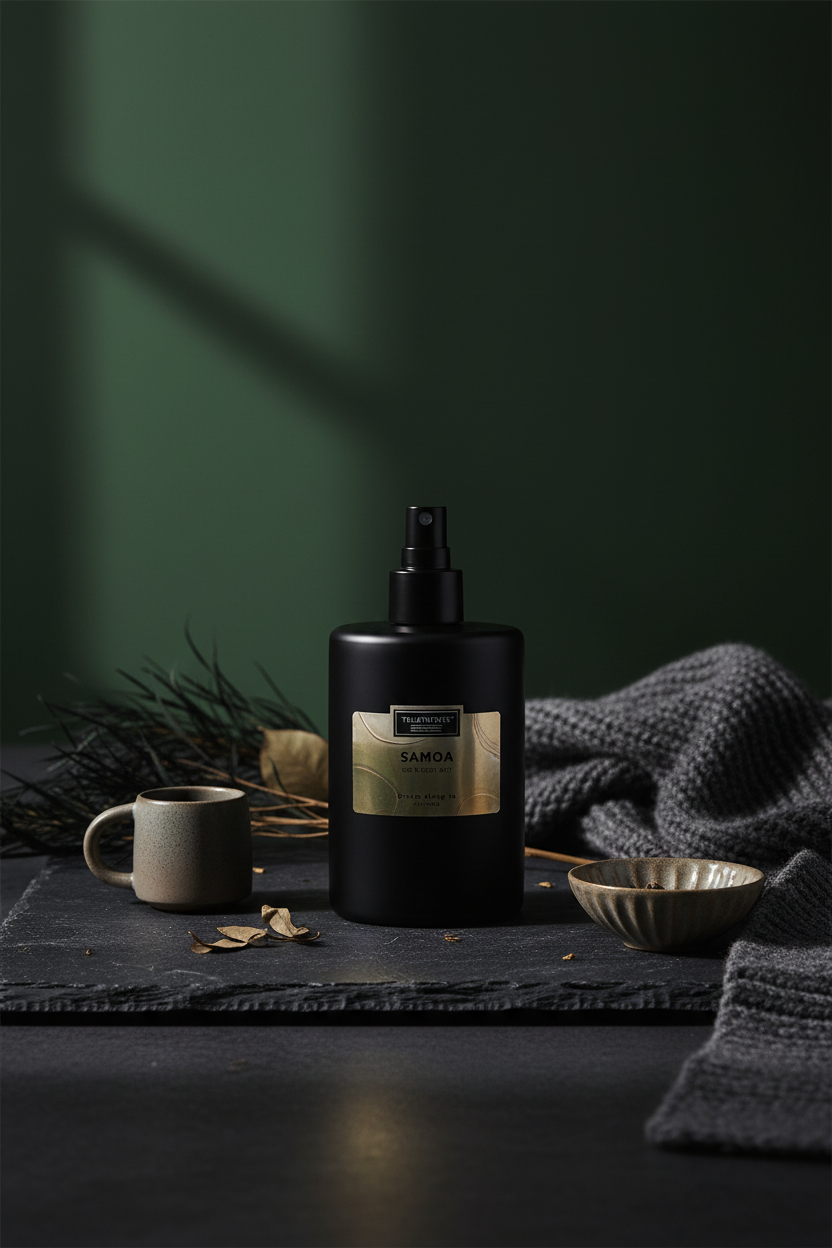 Treatments Samoa Bed & Body Mist – Styled Product Photography